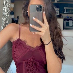 SOLD Lace Crop Top